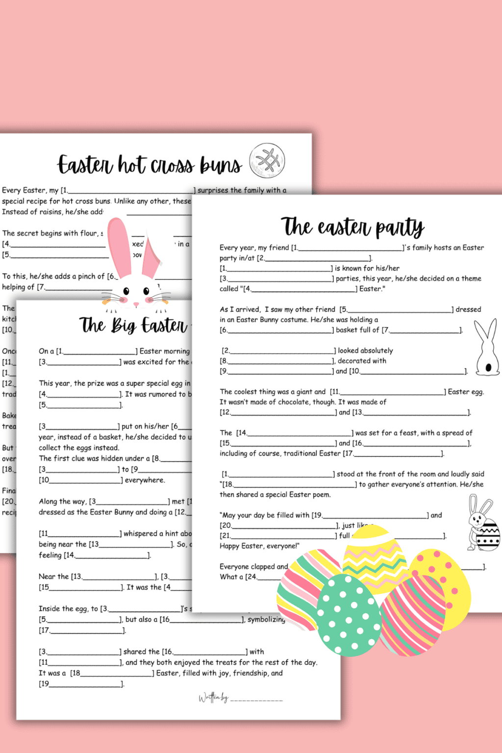 Free Birthday Mad Libs Printable - Free Easter Mad Libs 4 1024x1536 